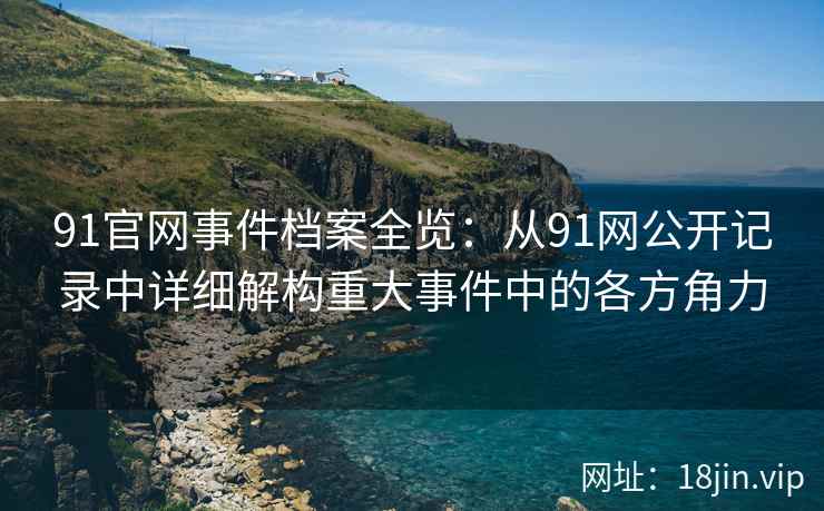 91官网事件档案全览：从91网公开记录中详细解构重大事件中的各方角力  第1张