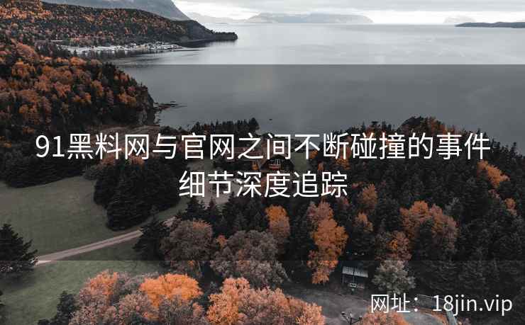 91黑料网与官网之间不断碰撞的事件细节深度追踪